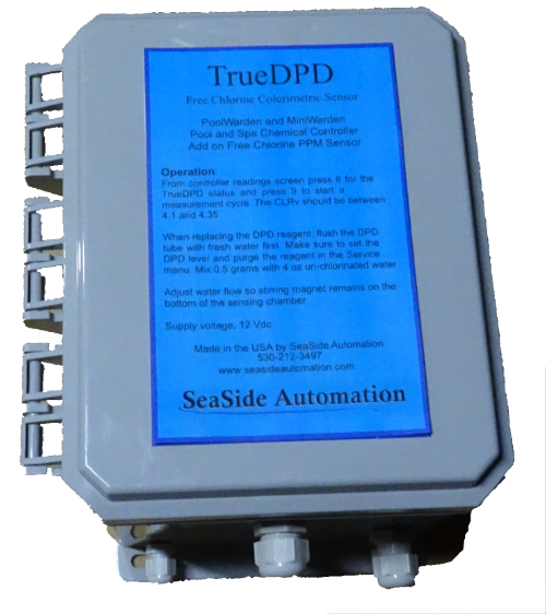 TrueDPD pool chlorine monitoring unit by SeaSide Automation